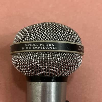 1970's Shure Unisphere PE585 - Vintage Dynamic Microphone Mic image 2