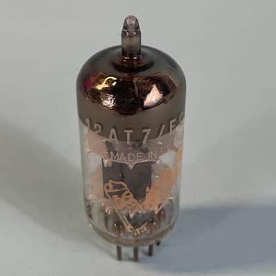 1963 Amperex 12AT7 ECC81 Vintage Bugle Boy Tk2 Suresnes France Preamp Tube! T105 image 4