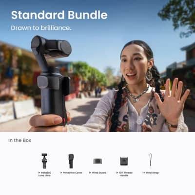 Insta360 Luna Ultra Standard Bundle Cosmic Black - Camera image 2