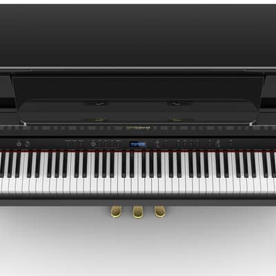 Roland LX-708 88-Key Digital Upright Piano 2018 - Present - Polished Ebony image 3