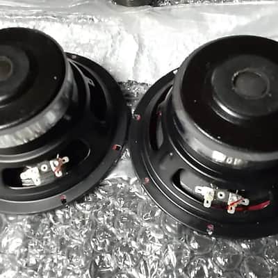 CERWIN VEGA PMR 8" HYBRIDS PAIR PA WOOFERS 8 OHMS 200 WATTS CLOTH SURROUNDS 20CVC image 2