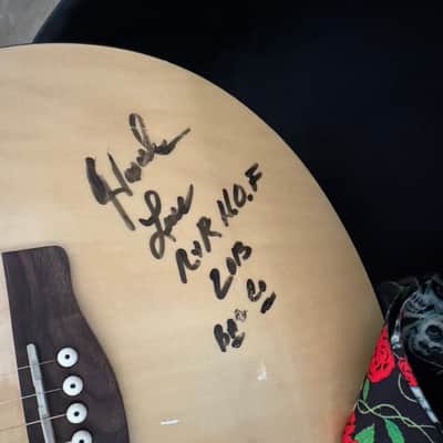 Fender FA-135CE Concert Acoustic-Electric - SIGNED BY HOWARD LEESE image 5