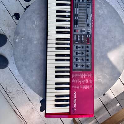 Nord Electro 3 SixtyOne (SW61) 61-Key Stage Piano / Organ - Red - w/ Soft Case