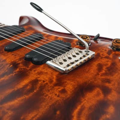PRS 513 One piece Quilted Maple Top Black Gold 2011 image 7