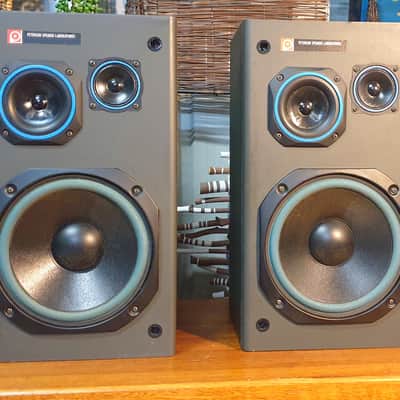 Vintage 3-Way Bookshelf Speakers by Peterson Speaker Laboratories circa 1990s image 14