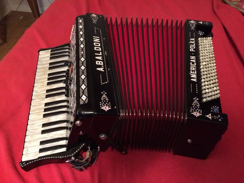 A. Baldoni American Polka Accordion Hand Crafted by Alfonso Baldoni in 1985 image 1