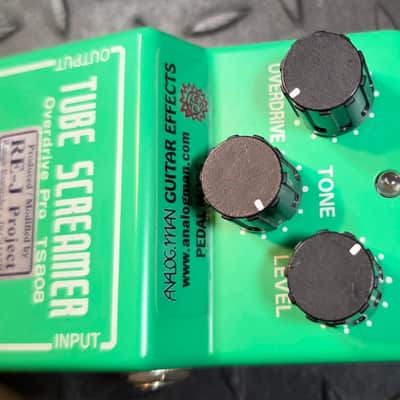 Ibanez TS808 With Analogman Silver Mod Overdrive Pro Tube Screamer Modded image 3