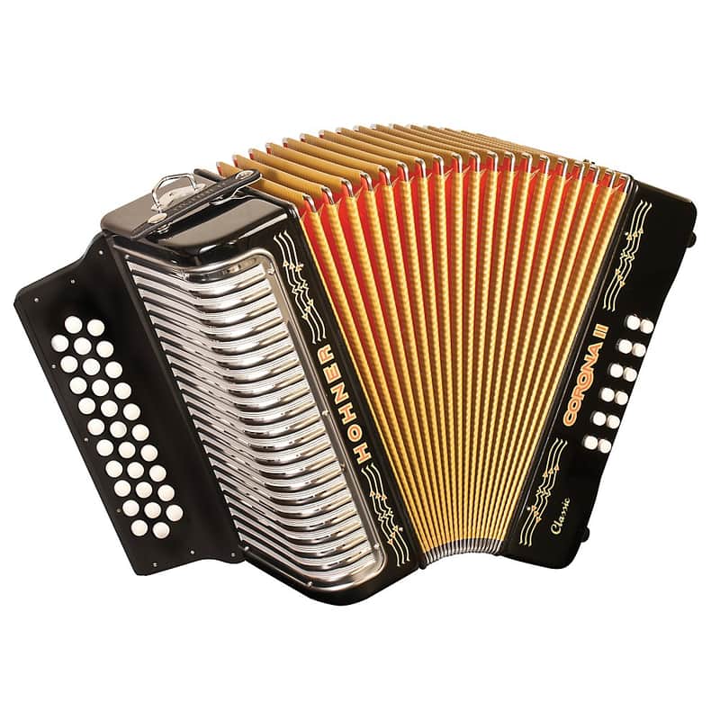 Hohner Corona II Classic Diatonic Accordion (G/C/F) image 1