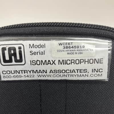 Countryman E6 Omnidirectional Headset Microphone + Shure SLX1 Wireless Transmittere image 5