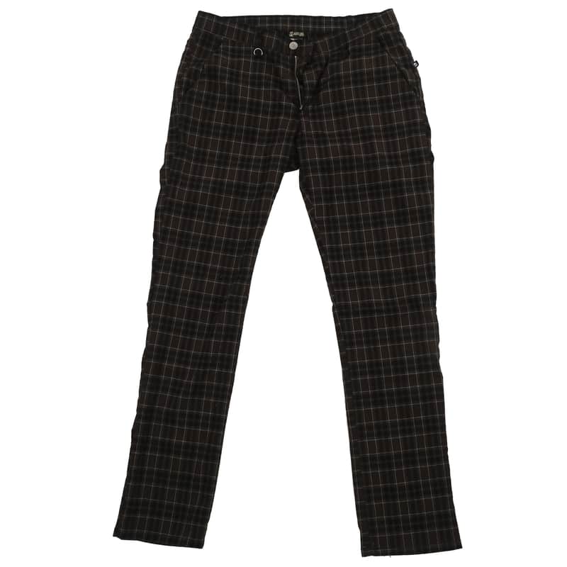 Adeline Street Brown Plaid Trousers Owned by Mike Dirnt image 1