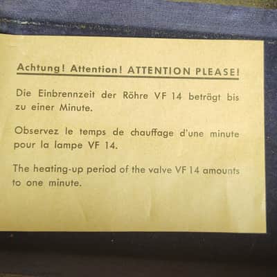 Match pair Vintage Neumann U 47 / U47 Tube Microphone + supplies nearly consecutive serial numbers image 20