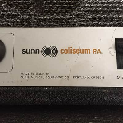 SUNN Coliseum P.A. 1968 image 3