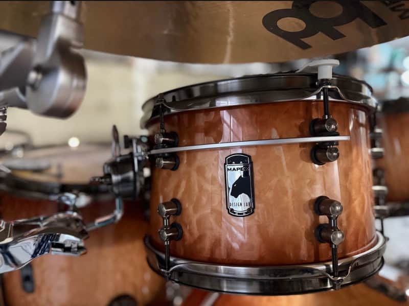 Mapex Black Panther  Design Lab Versatus Drum Kit Maple/Mahogany - Peach Burl Burst image 1