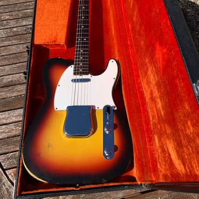 1966 Fender Telecaster 3 Tone Sunburst image 3