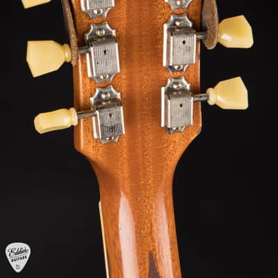 2021 - Gibson Custom Shop Made 2 Measure Murphy Lab '59 Les Paul Standard Murphy Painted Ultra Heavy Aged Honey Lemon Fade image 8