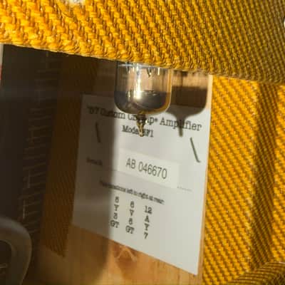 Fender '57 Custom Champ 2-Channel 5-Watt 1x8" Guitar Combo 2016 - Present - Lacquered Tweed Bild 3