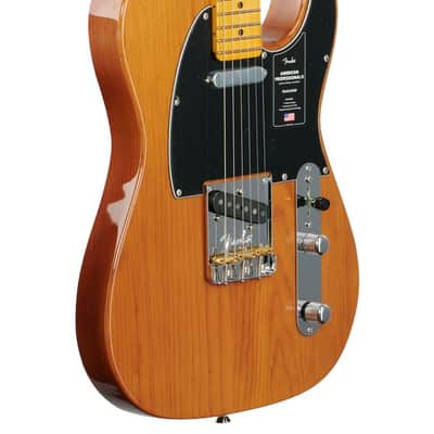 Fender American Pro II Telecaster Maple Neck Roasted Pine with Case image 9