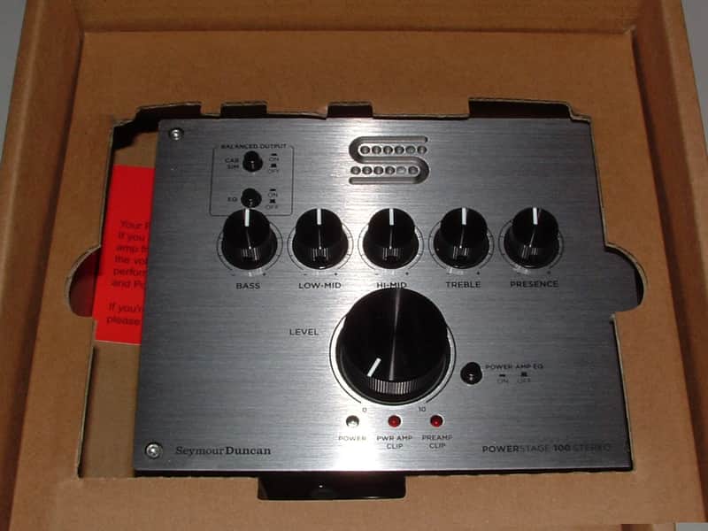 Seymour Duncan PowerStage 100 100-Watt Stereo Pedalboard Guitar Amp   New with Warranty image 1