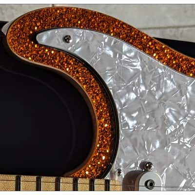 2023 G&L USA Build to Order S-500 - Double Bound - Orange Metal Flake image 6
