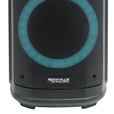 Rockville Go Party ZR10 Dual 10" Portable Karaoke Machine System w/Tablet Stand image 19