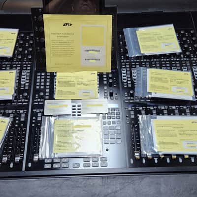 AVID S6 M10 16-5 Control Surface with room for expansion image 7