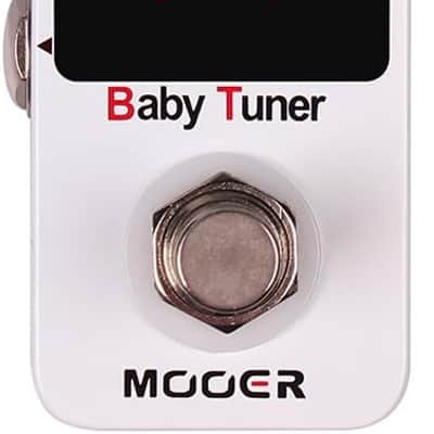 Mooer Baby Tuner Mute Function Micro Tuner Tuning Pedal for Electric Instruments (Price includes the import duty for US buyer) image 2
