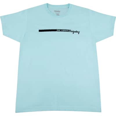 Bigsby Tremolos True Vibrato Stripe T-Shirt, Blue, Extra Large (XL) image 1