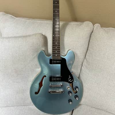 Epiphone ES-339 P90 Pro 2014 - 2019 - Pelham Blue image 8