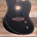 Fender Acoustasonic Standard Jazzmaster Acoustic/Electric  Guitar Black