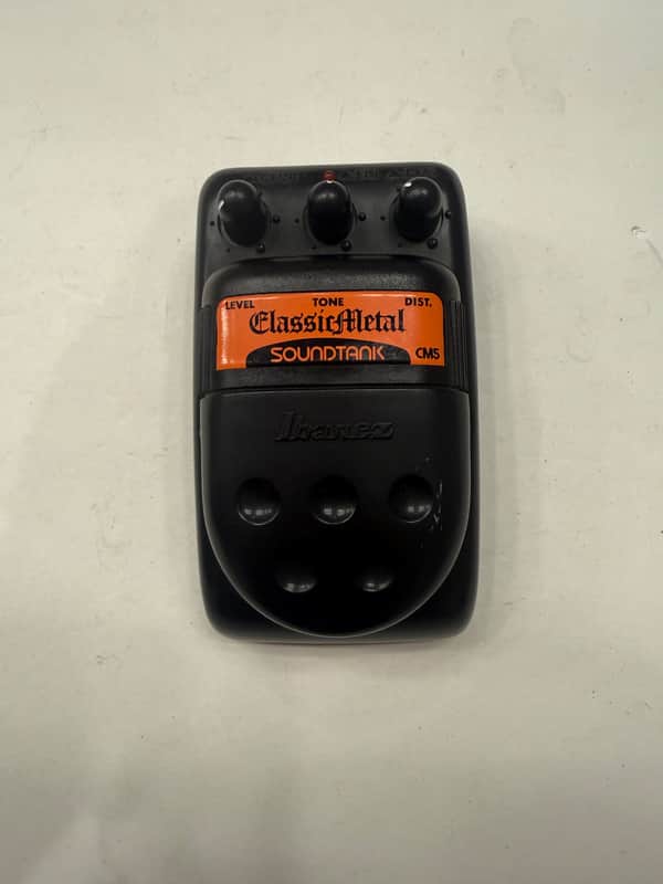 Ibanez CM5 Soundtank Classic Metal Distortion Vintage Guitar Effect Pedal image 1