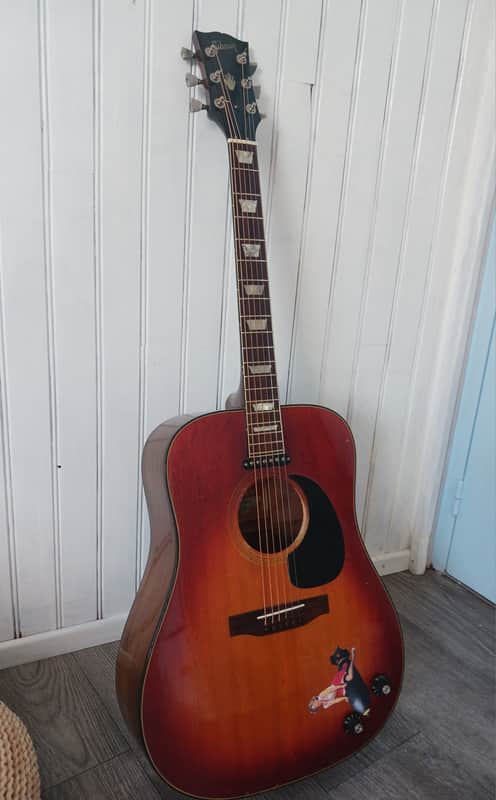 Gibson J-160E 1970 - 1979 - Sunburst image 1