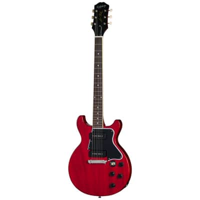 Epiphone Les Paul Special Double Cut Guitar w/ Gig Bag - Cherry Red image 2