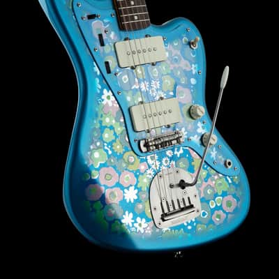 Fender MIJ Traditional 60's Jazzmaster Blue Flower image 5