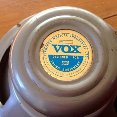 vintage original 1964 Celestion VOX Alnico Silver Bell T1096 G12