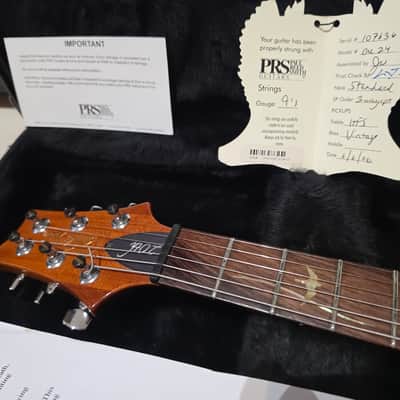 Paul Reed Smith PRS Paul Reed Smith Custom 24 20th anniversary 2006 amber Vintage Yellow Tiger image 6