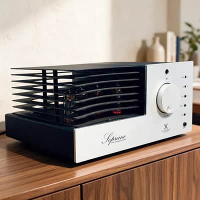 Synthesis Soprano Rare Vintage MINT Integrated Tube Amplifier DAC Phono Warranty image 2