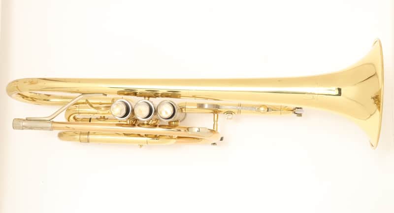 King 603 Student Series Bb Cornet - Clear Lacquer w/ Case image 1