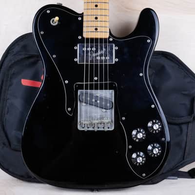 Fender CTC-55M Telecaster Custom Reissue MIJ 1984 Black TC-72 Vintage Japan Fujigen w/ Bag image 1
