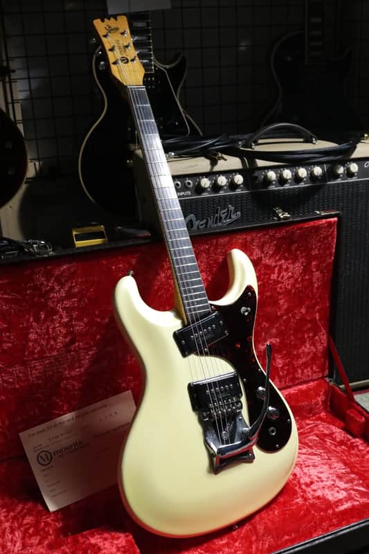 Mosrite USA V-65 Ventures Model Late 90s or early 00s  - Pearl White Made In USA! image 1
