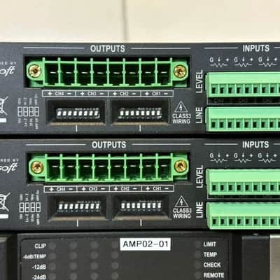 POWERSOFT 4804 DSP+D QUATTROCANALI 4800 WATT 2CH AMPLIFIER #6007 (THS) image 3