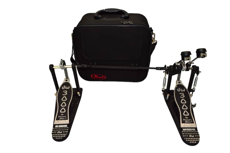 DW 3000 Series Double Bass Drum Pedal w/ Pearl Case image 1