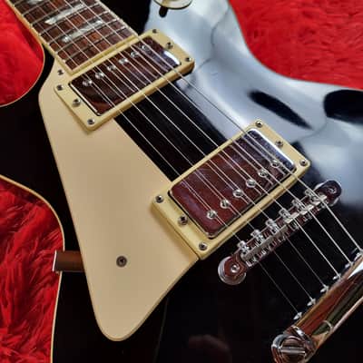 Left Handed Heerby LS-500 1978 - Black - Les Paul Standard - All Original With Maxon Pickups - Kasuga - Made In Japan - MIJ image 3