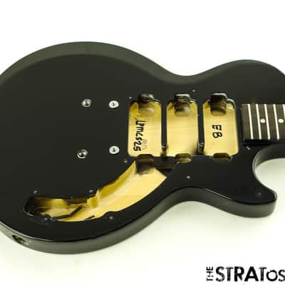 USED Gibson USA Les Paul Music City Special BODY & NECK Ebony image 1