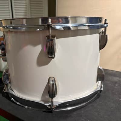 Ludwig 8x12 tom 1976 - White Cortex image 3