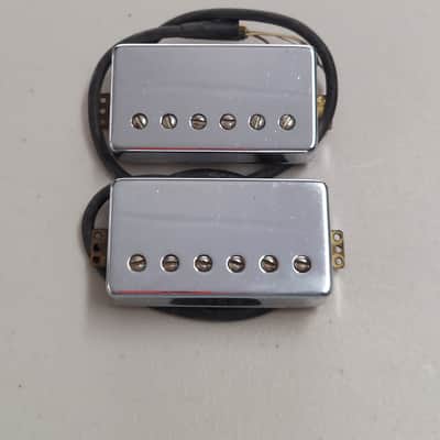 1990's Schaller Humbucker Pickup Set - Neck 7.61k Bridge 8.14k image 1