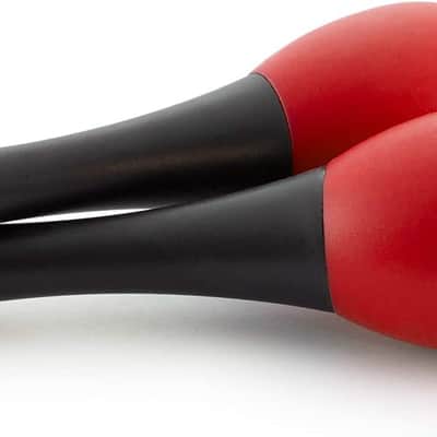 ETHNO MAR01 - Mini Egg Maracas in Red - Pair image 3
