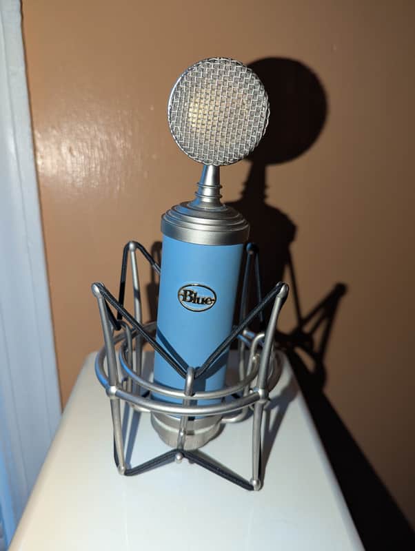 Blue Bluebird Large Diaphragm Cardioid Condenser Microphone 2010s - Blue image 1