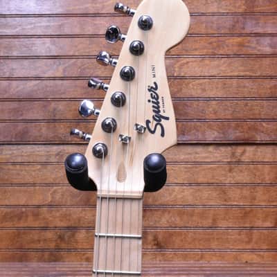 Squier Mini Jazzmaster® HH, Maple Fingerboard, White Pickguard, Daphne Blue image 5