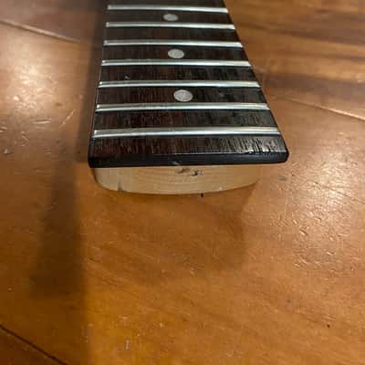 1989 Fender Squier MIK Korea Floyd Rose Strat Stratocaster Rosewood Neck Tuners image 6