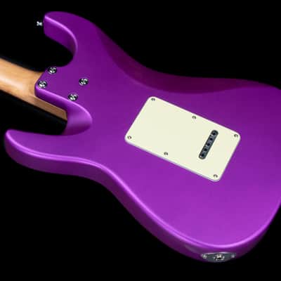 EART YMX-SG3,Roasted Book-match Mahogany Solid Body,22 Stainless Steel Frets,6-Point Synchronized Tremolo image 4